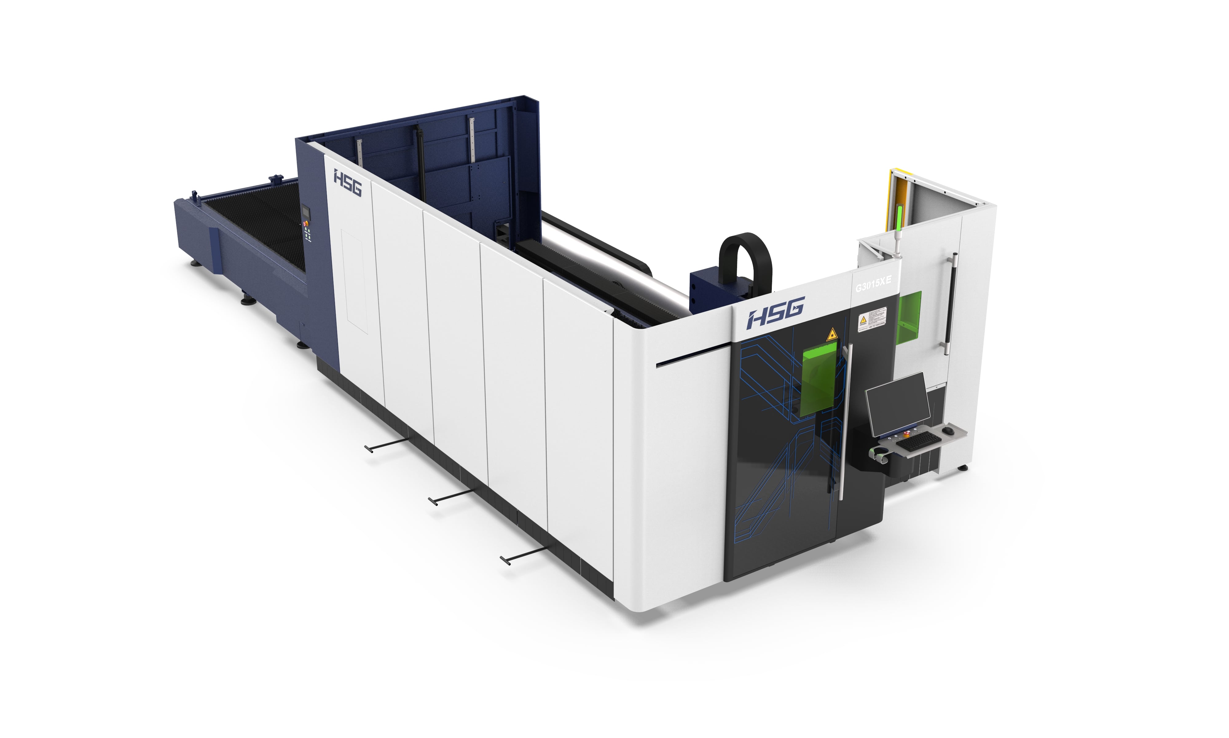 Установка лазерной резки листа серии HSG Laser GXE(4)