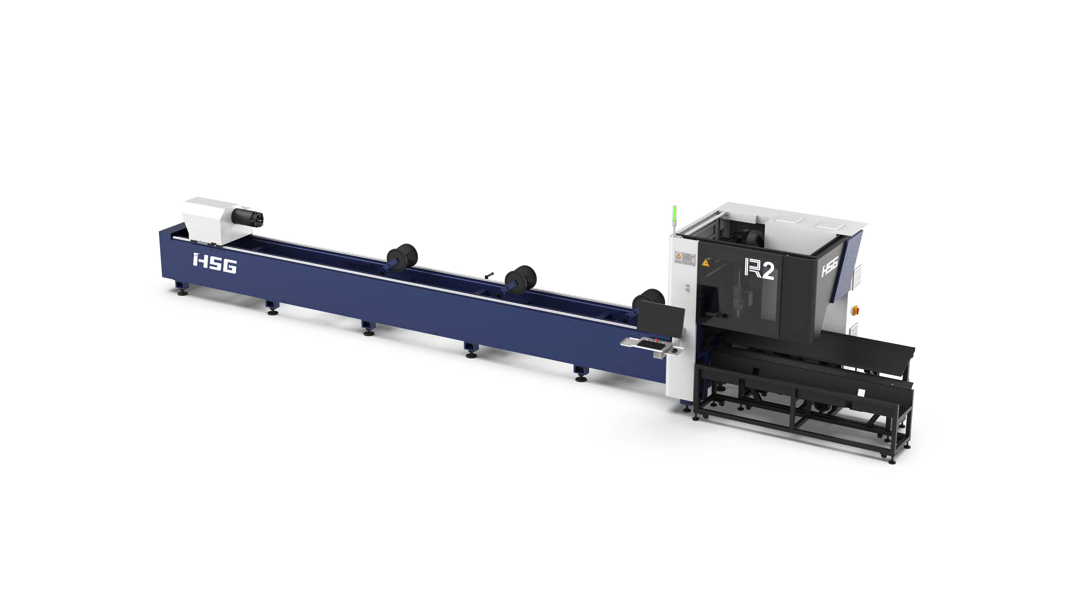 Установка лазерной резки труб HSG Laser R2