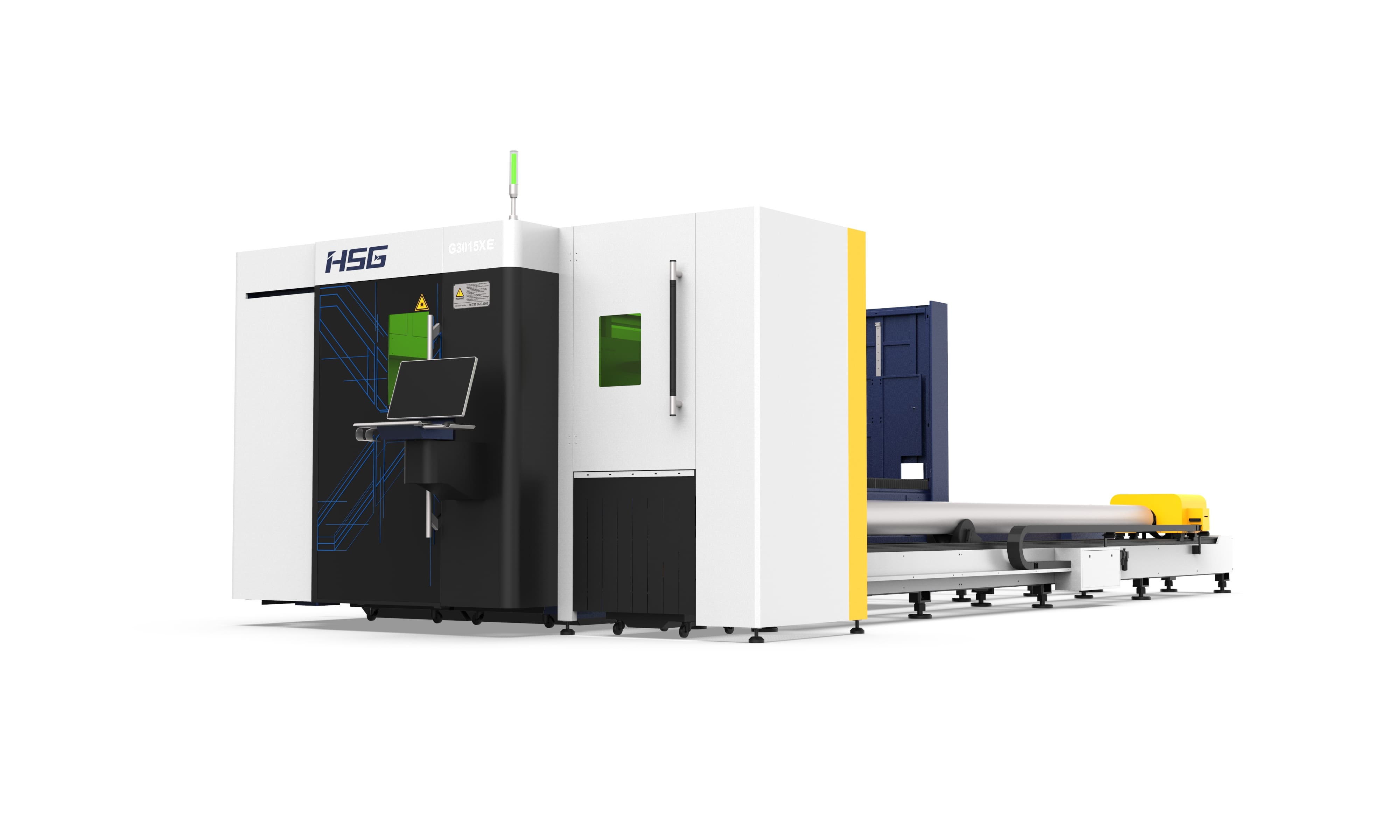 Установка лазерной резки листа серии HSG Laser GXE