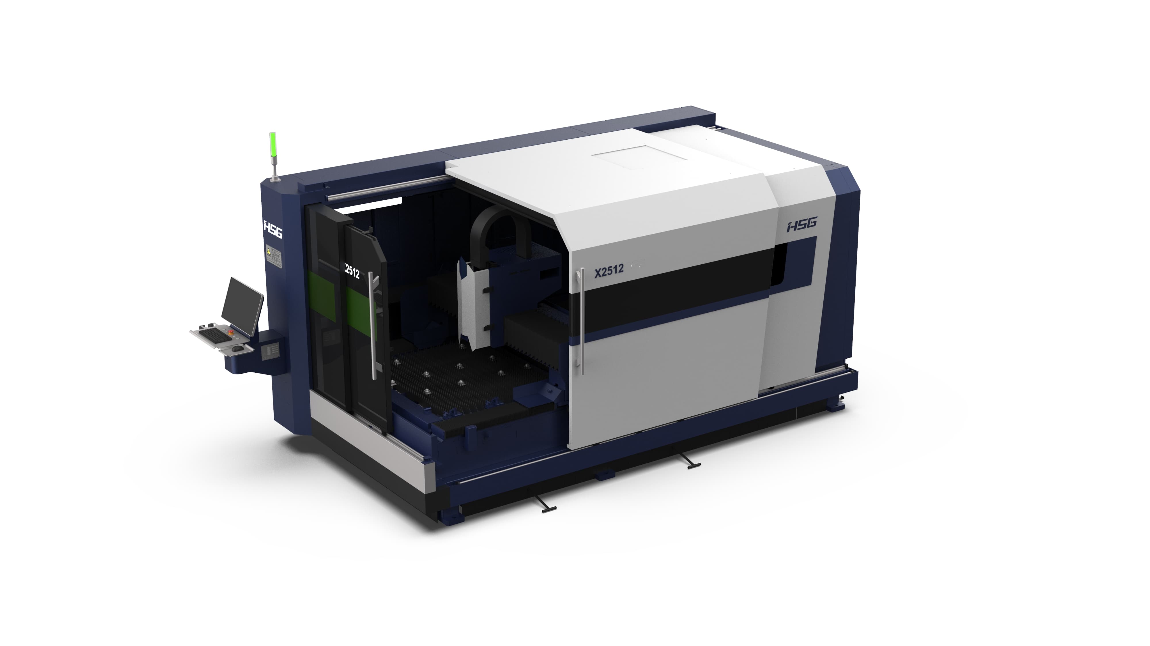 Установка лазерной резки листа серии HSG Laser X(3)