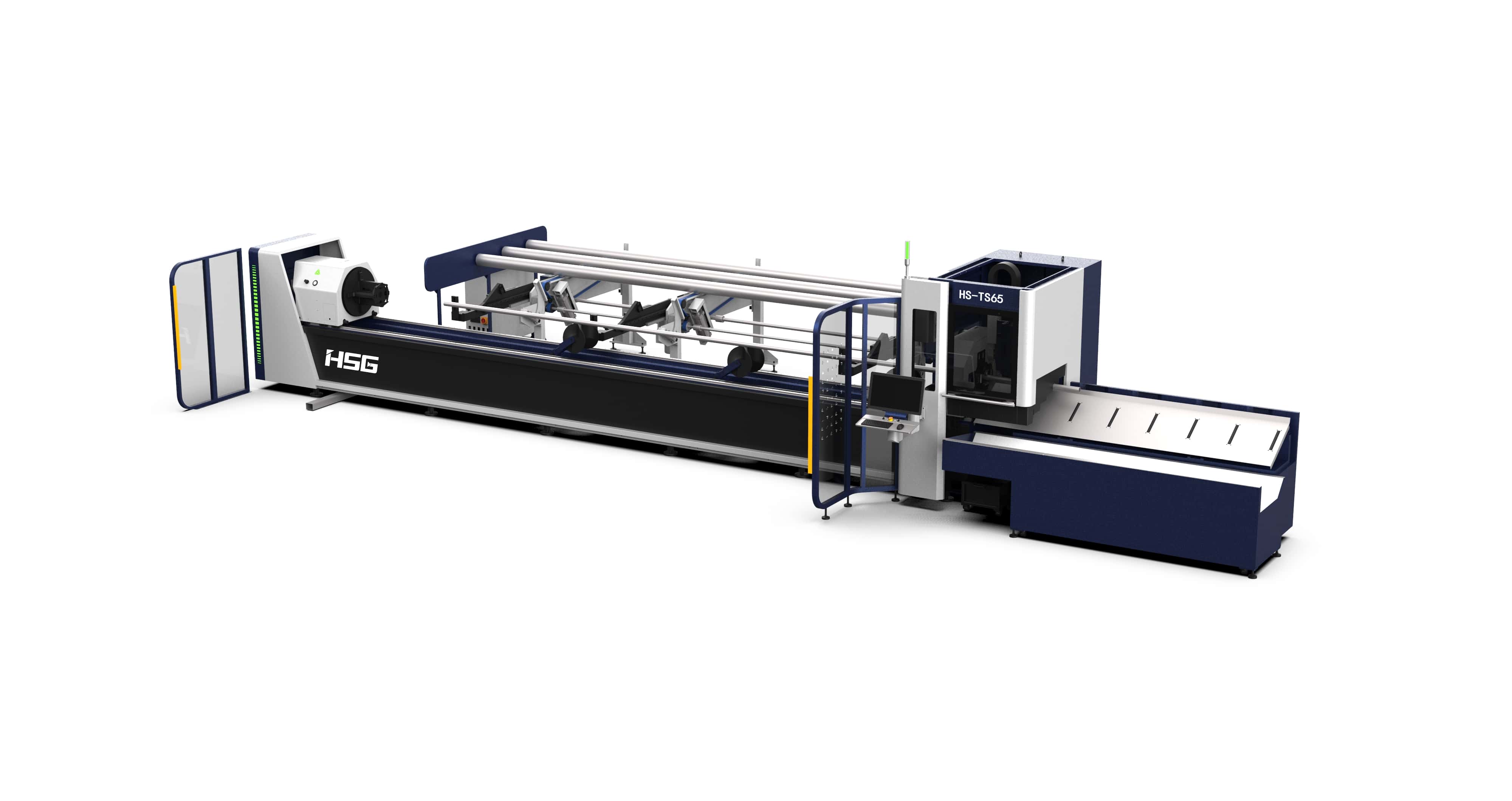 Установка лазерной резки труб HSG Laser TS(6)