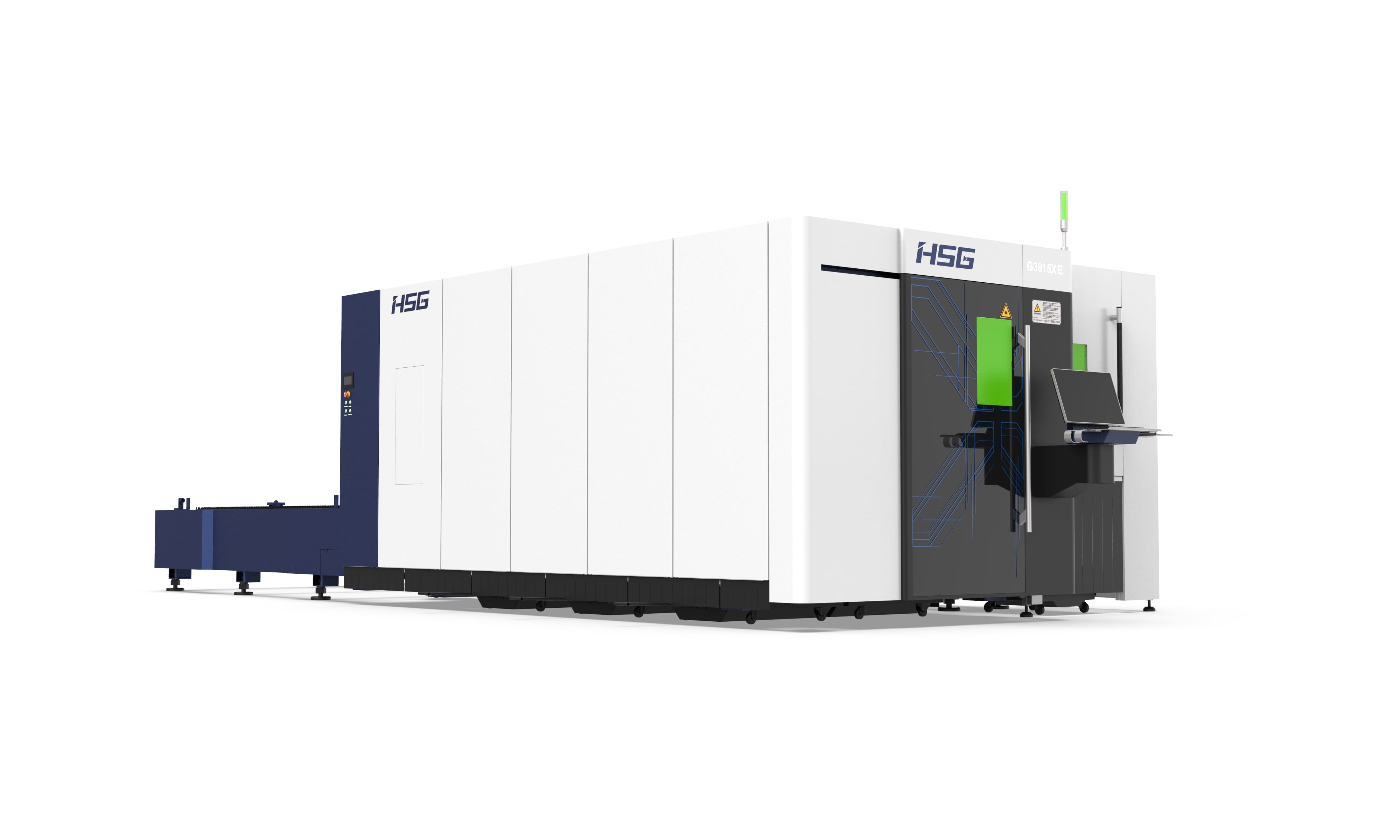 Установка лазерной резки листа серии HSG Laser GXE(2)