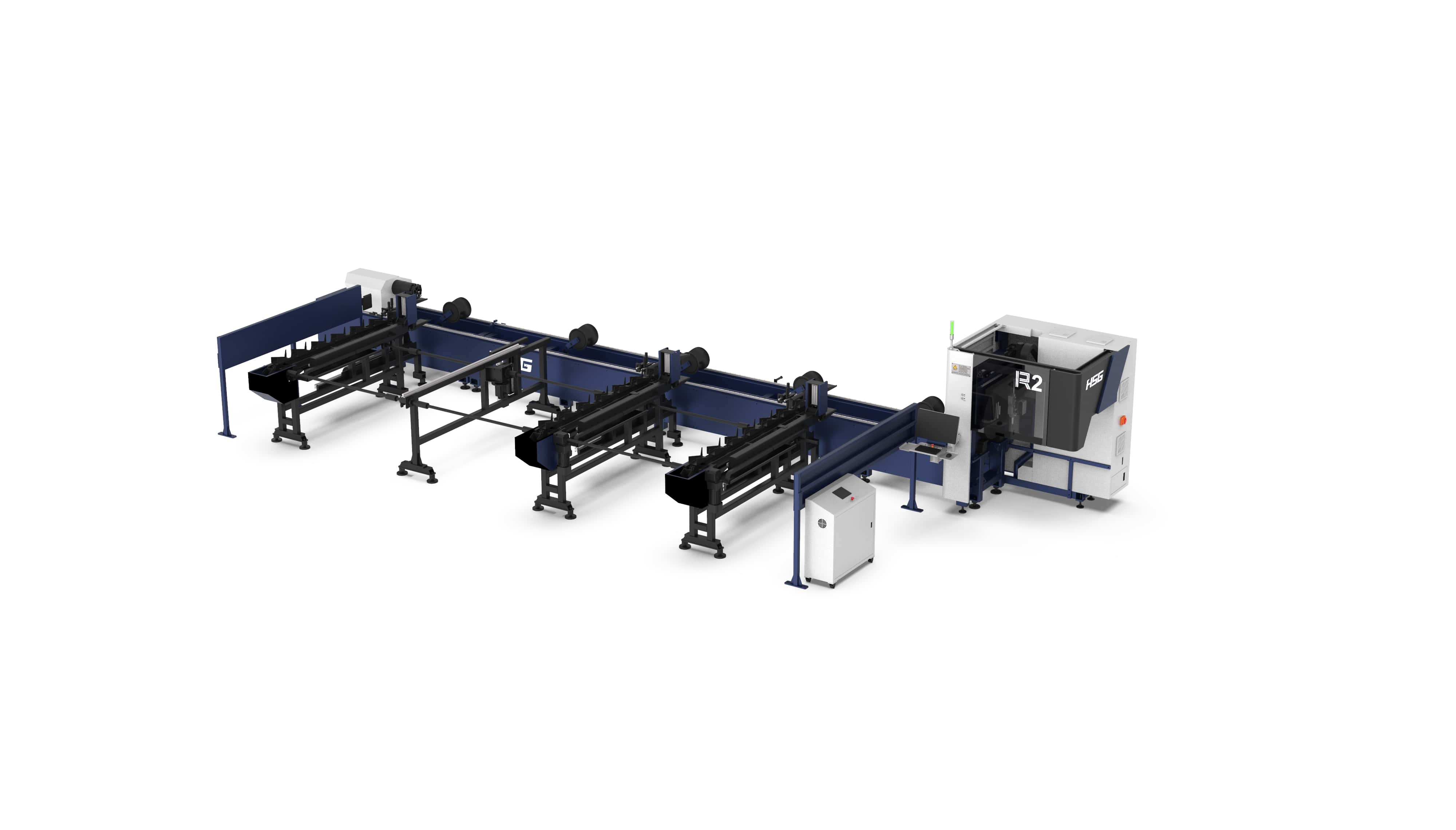 Установка лазерной резки труб HSG Laser R2(4)