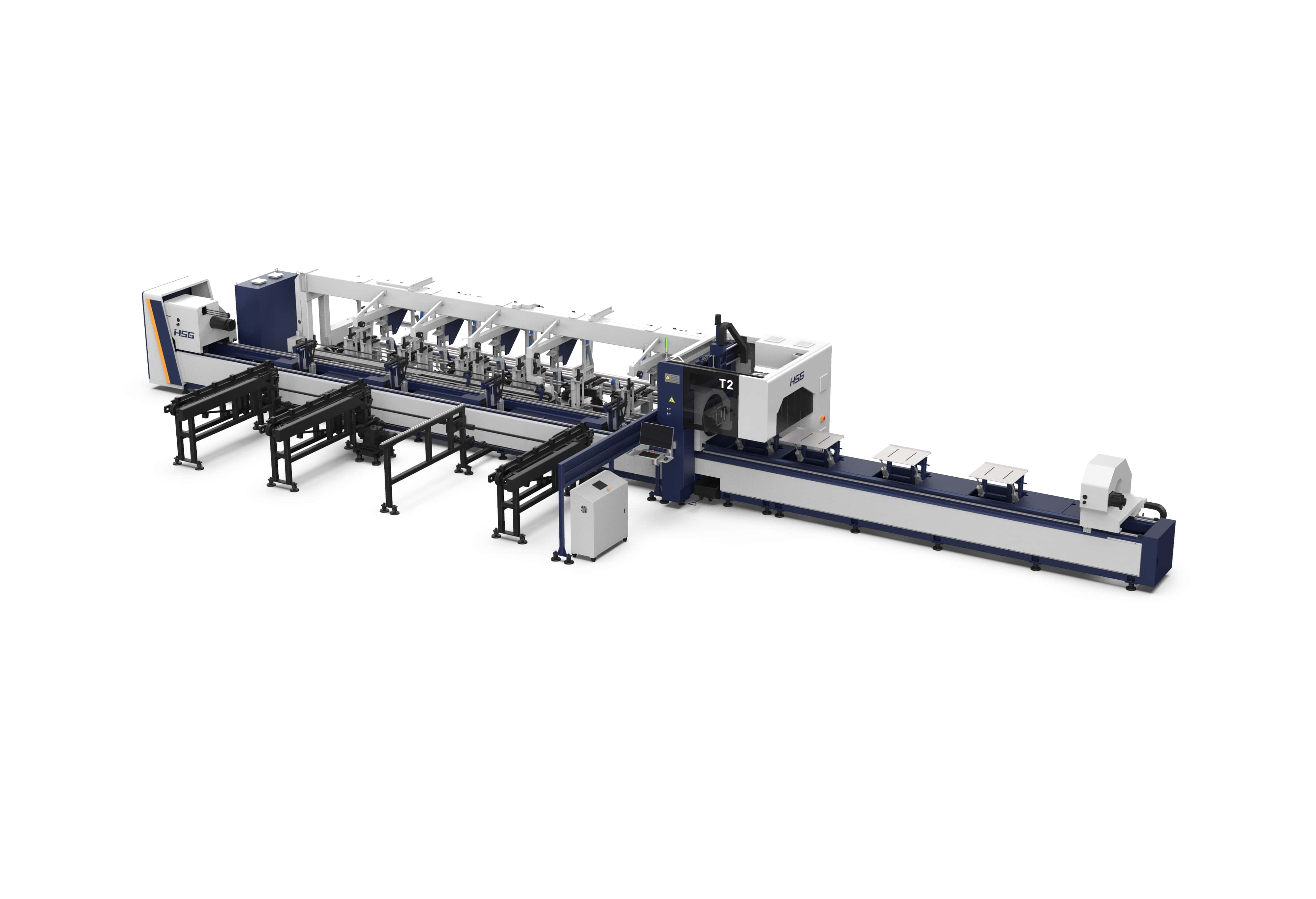 Установка лазерной резки труб HSG Laser T(4)