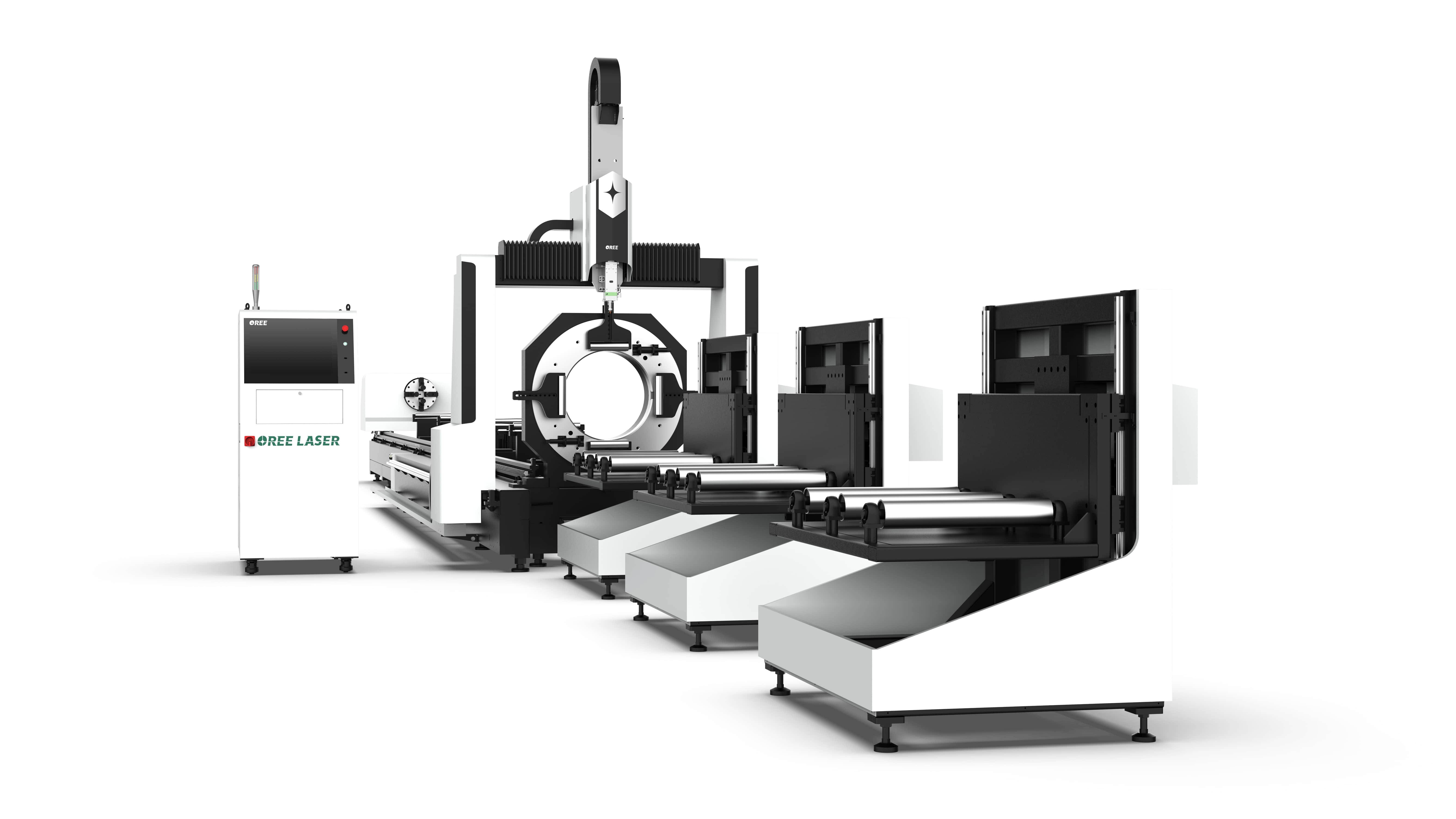 Установка лазерной резки труб Oree Laser OR-TR(4)