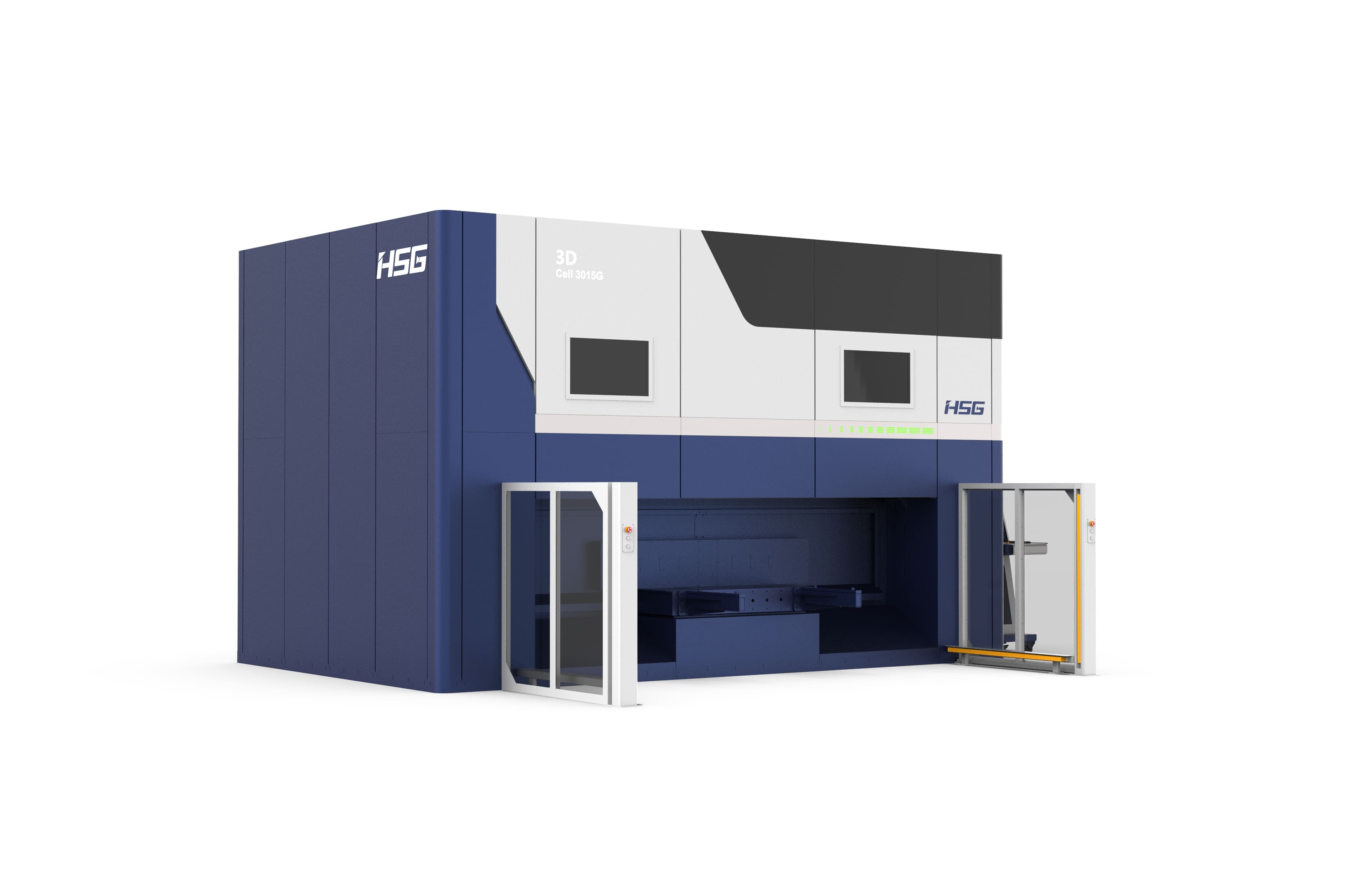 Установка лазерной резки листа серии HSG Laser CELL(2)