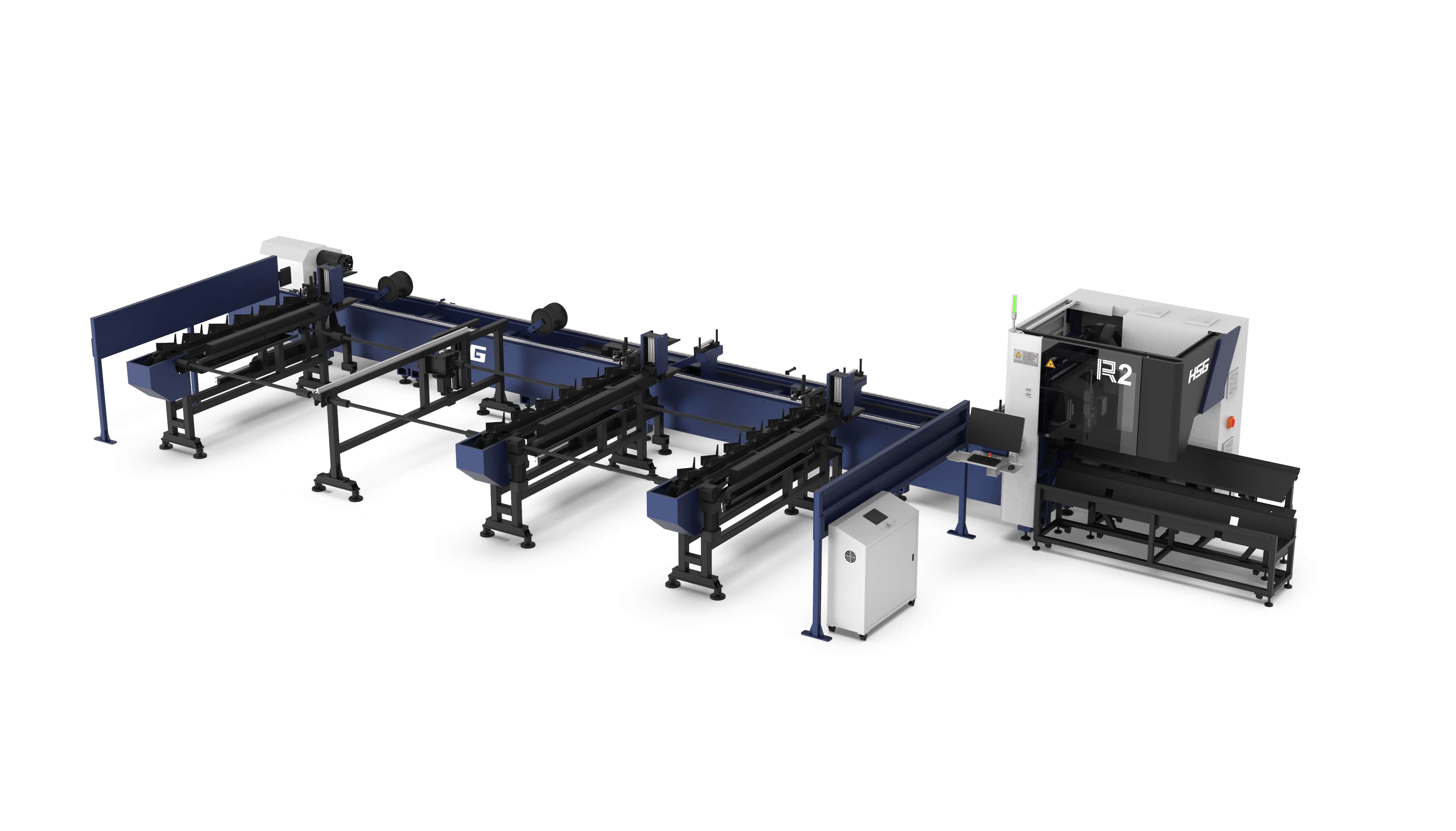 Установка лазерной резки труб HSG Laser R2(5)