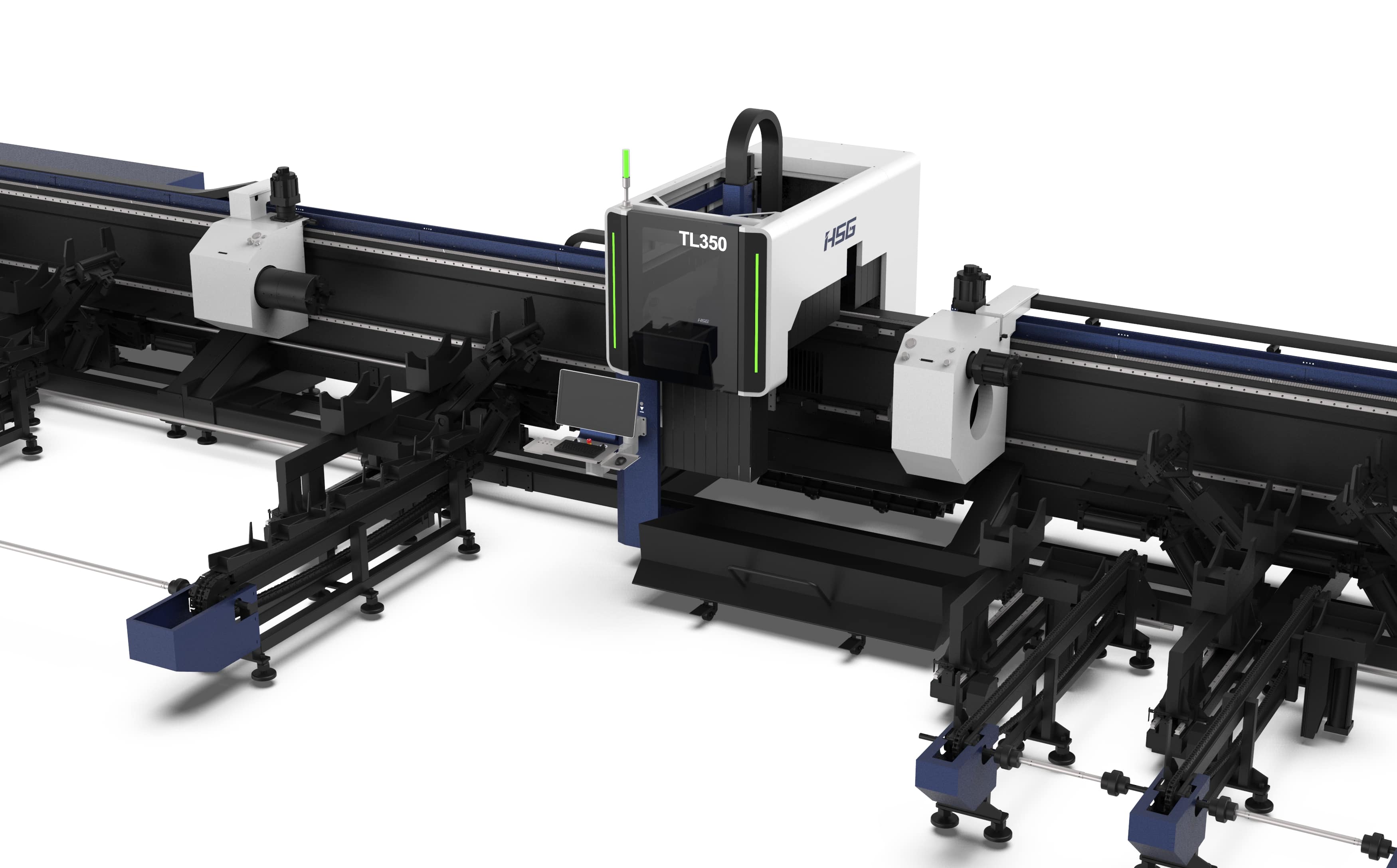 Установка лазерной резки труб HSG Laser TL(7)