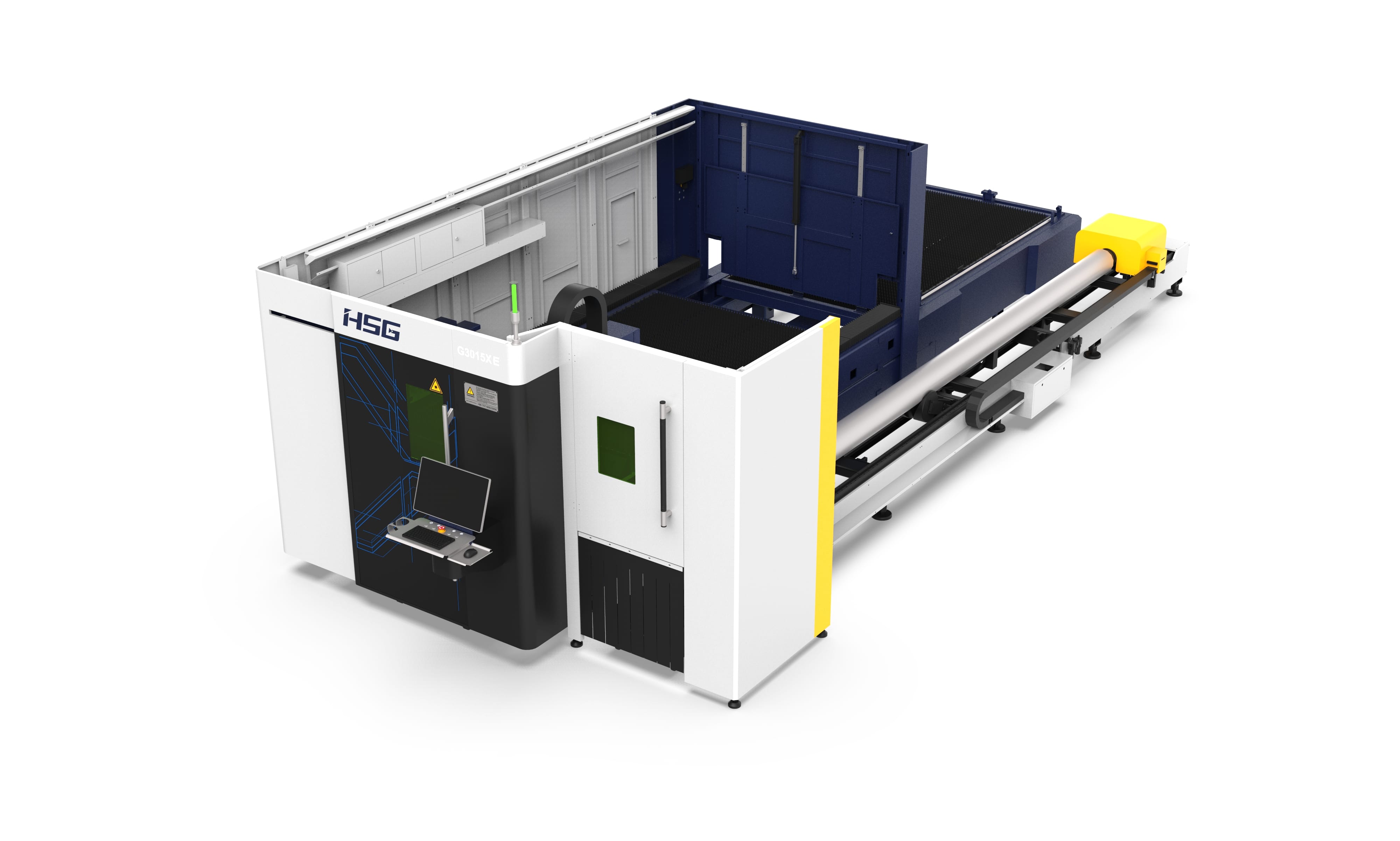 Установка лазерной резки листа серии HSG Laser GXE(3)