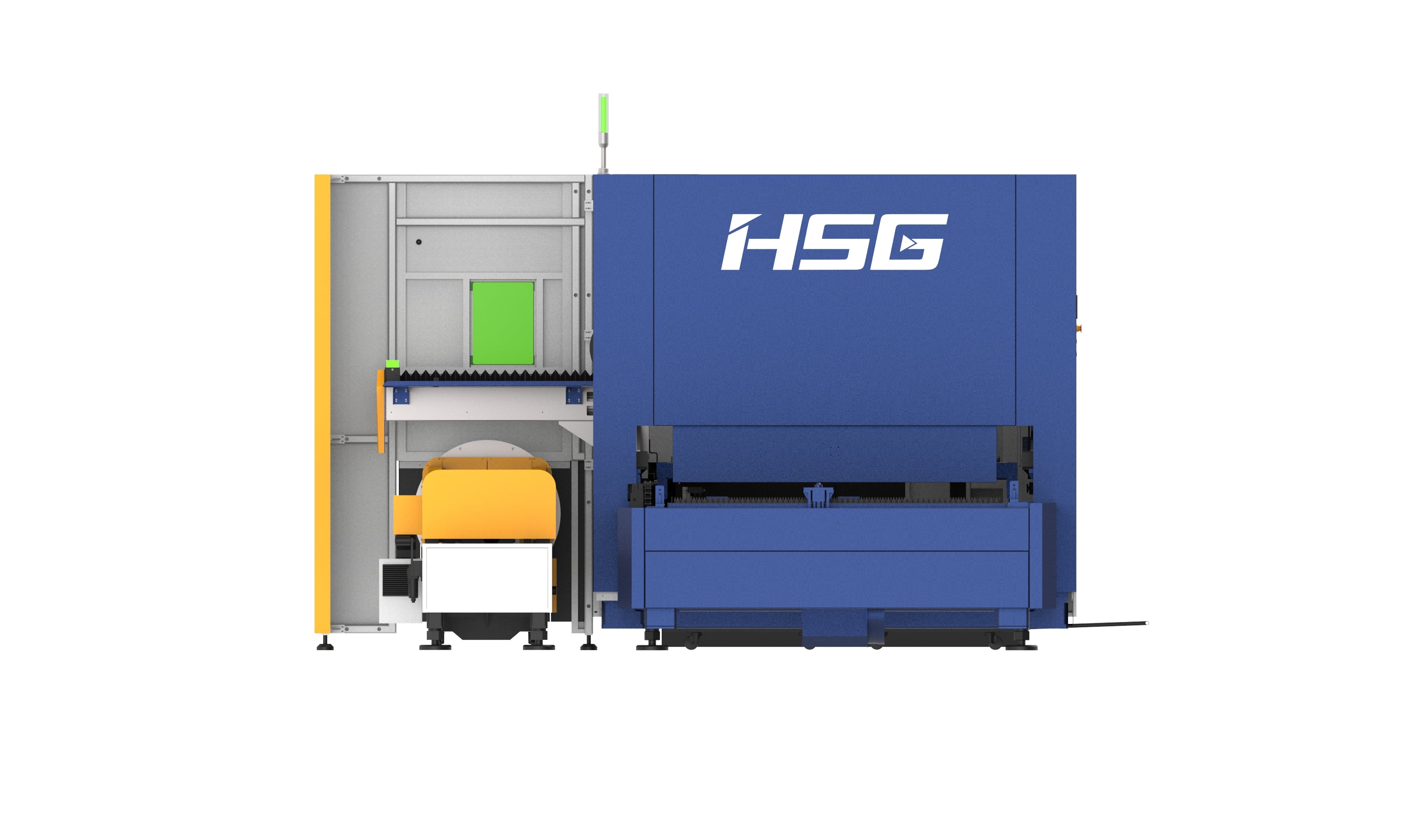 Установка лазерной резки листа серии HSG Laser GXE(8)