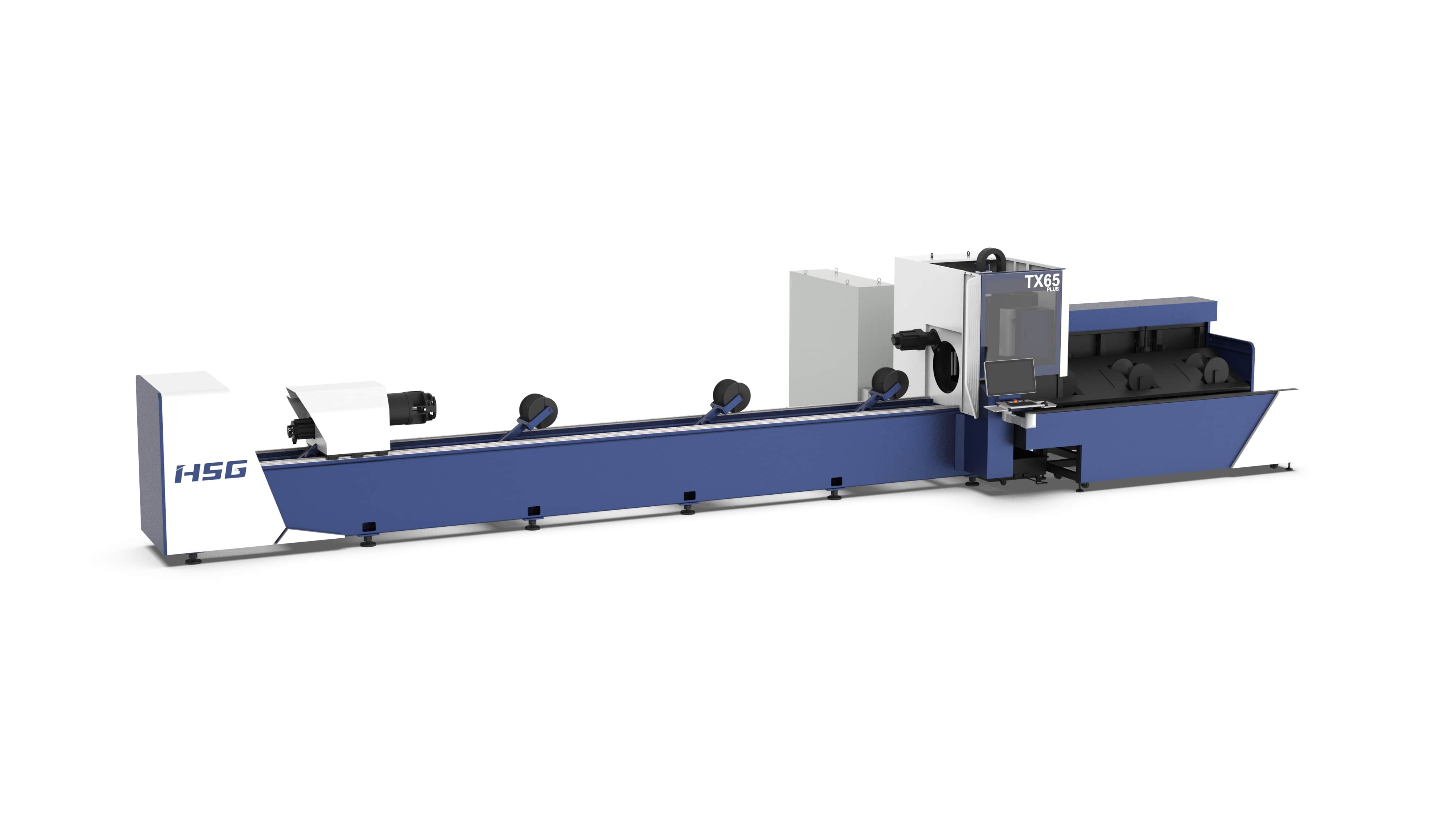 Установка лазерной резки труб HSG LaserTX Plus
