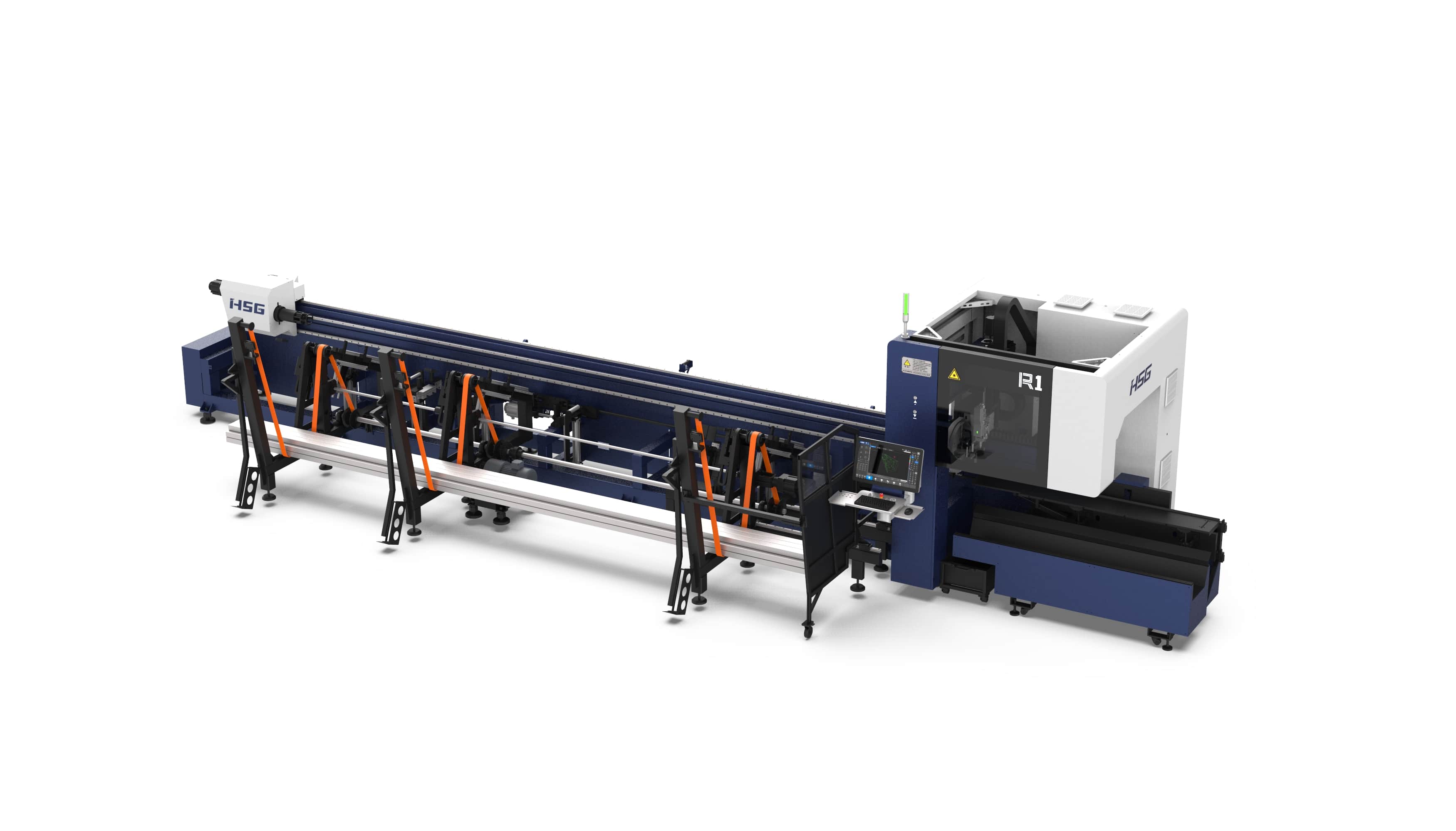 Установка лазерной резки труб HSG Laser R1