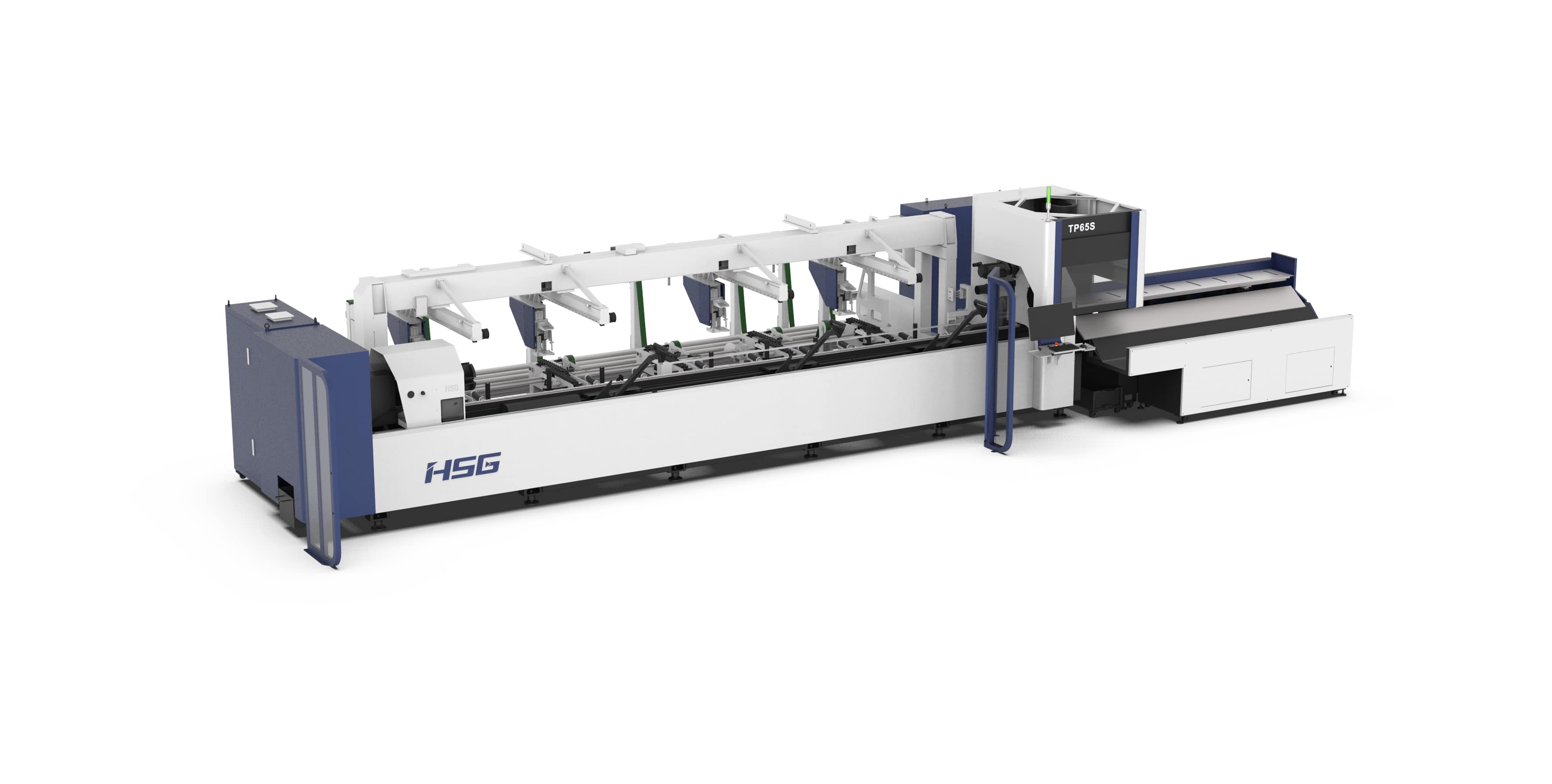 Установка лазерной резки труб HSG Laser TP65SD(2)