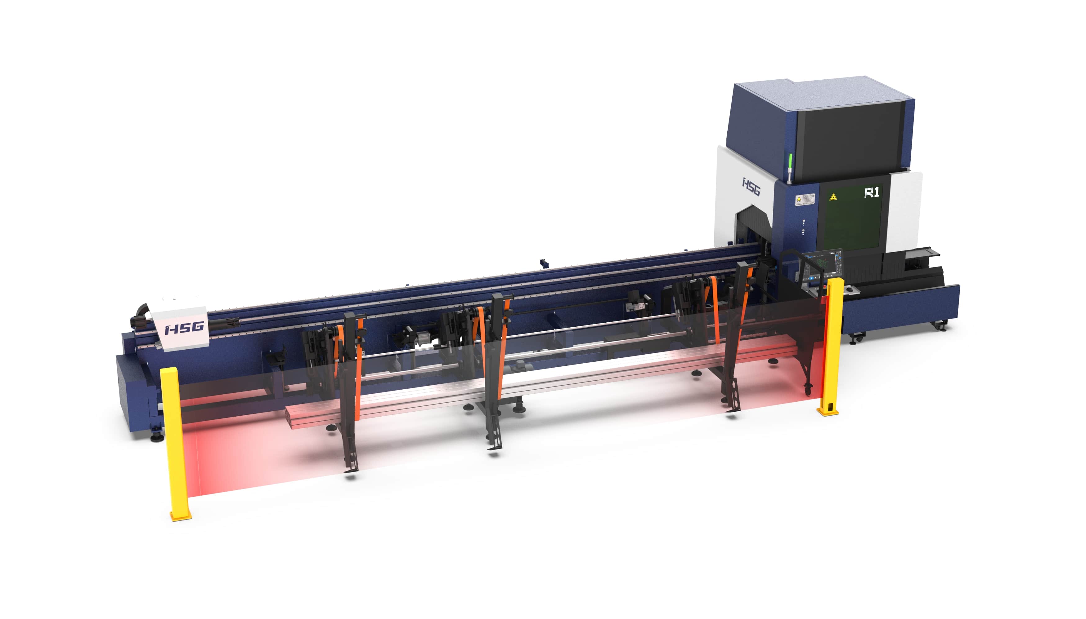 Установка лазерной резки труб HSG Laser R1(3)