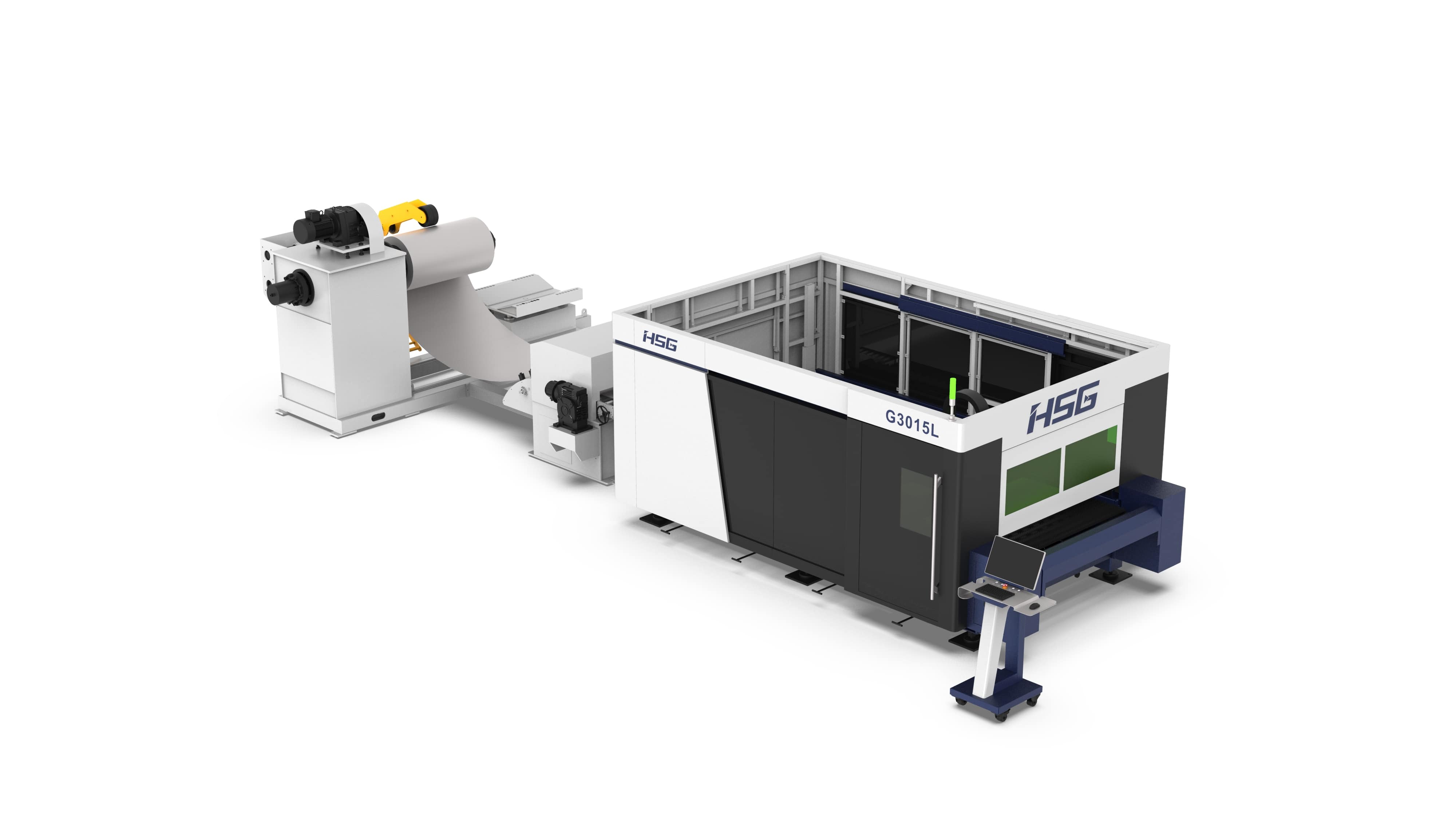 Установка лазерной резки листа серии HSG Laser GL(3)