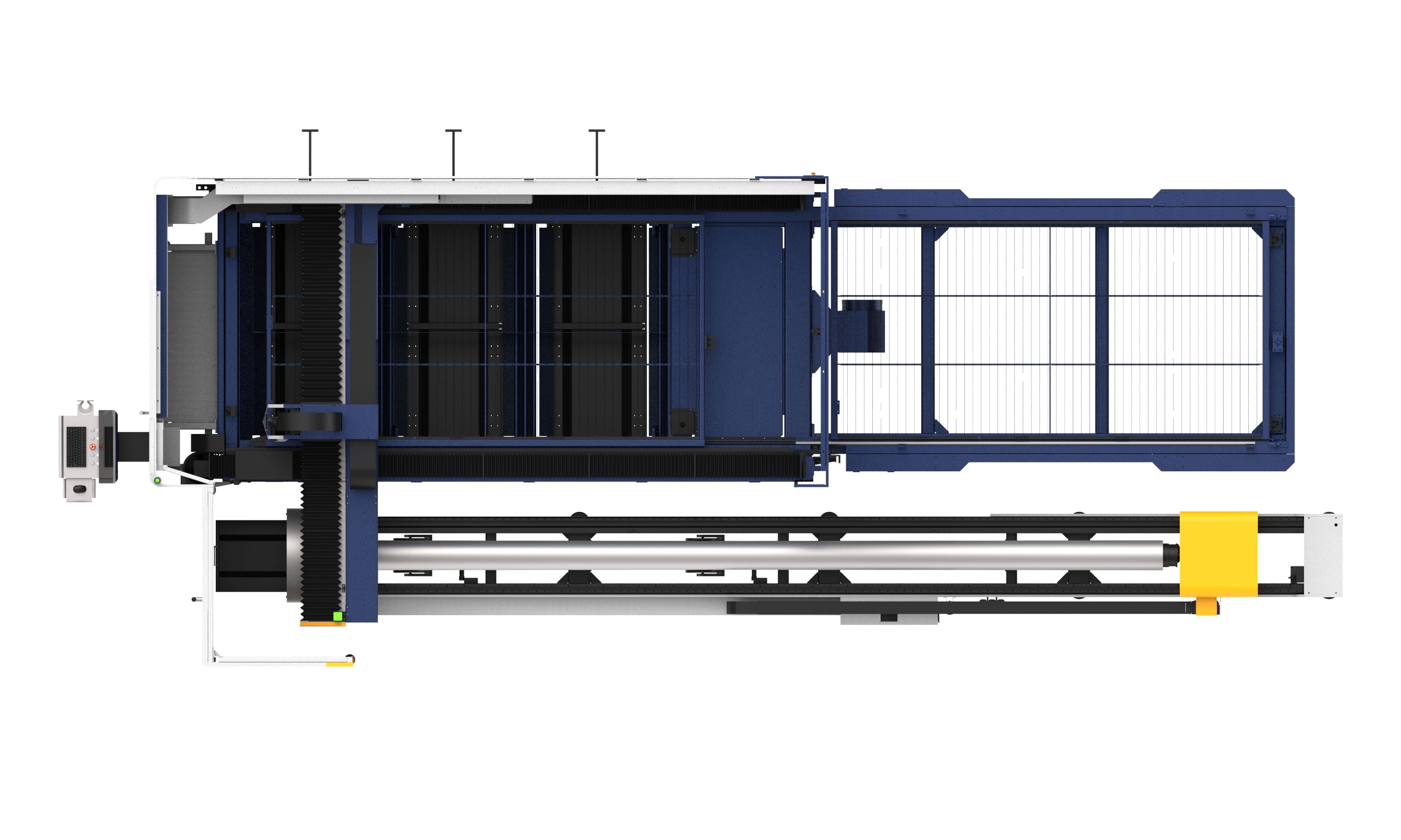 Установка лазерной резки листа серии HSG Laser GXE(7)